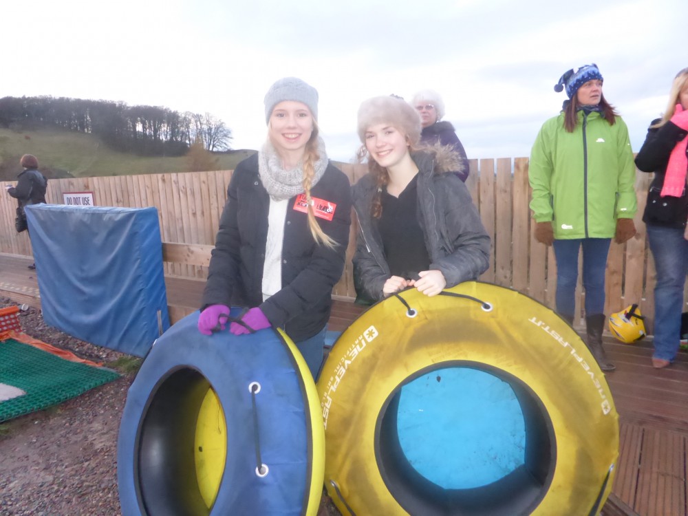 Musselburgh Congregational Church Tubing at Hillend
